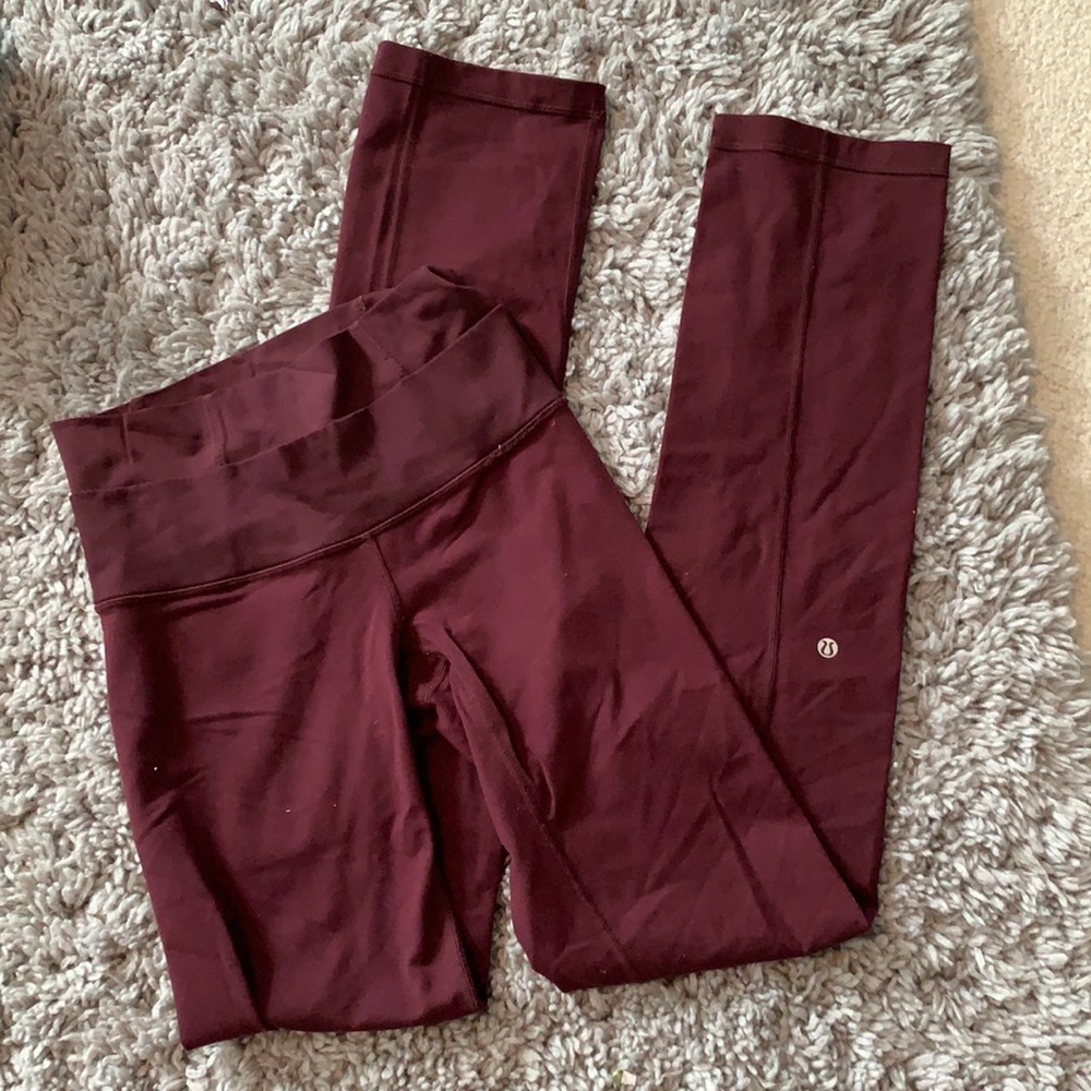 Lululemon straight leg leggings